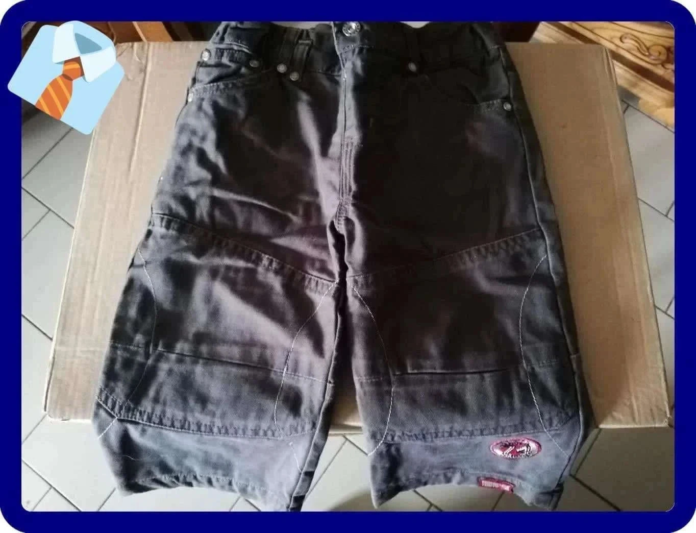 Lot Vêtements Bébé 18 Mois Mix T-shirt Jupe Pantalons Bon état 6 pièces – photo 3